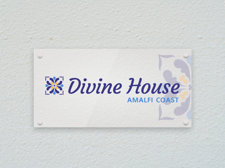 Divine House Amalfi Coast logo design